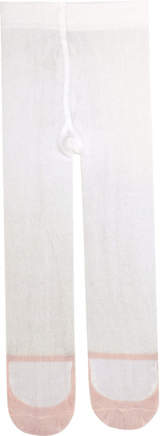 Mustang Solid Baby Girls White Tights 