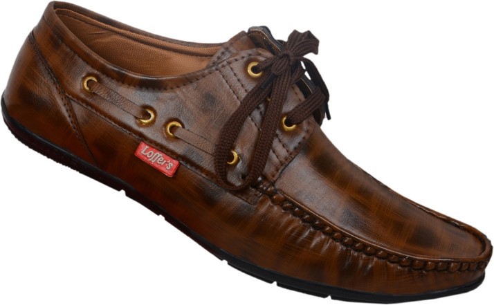 brown casual shoes