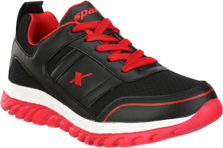 sparx shoes red color