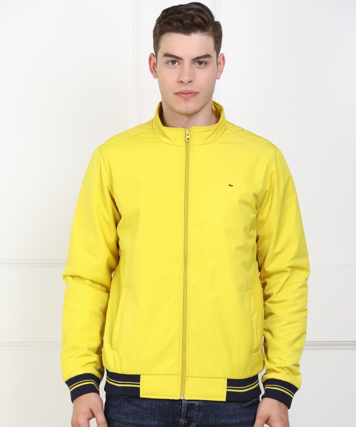 spykar yellow jacket