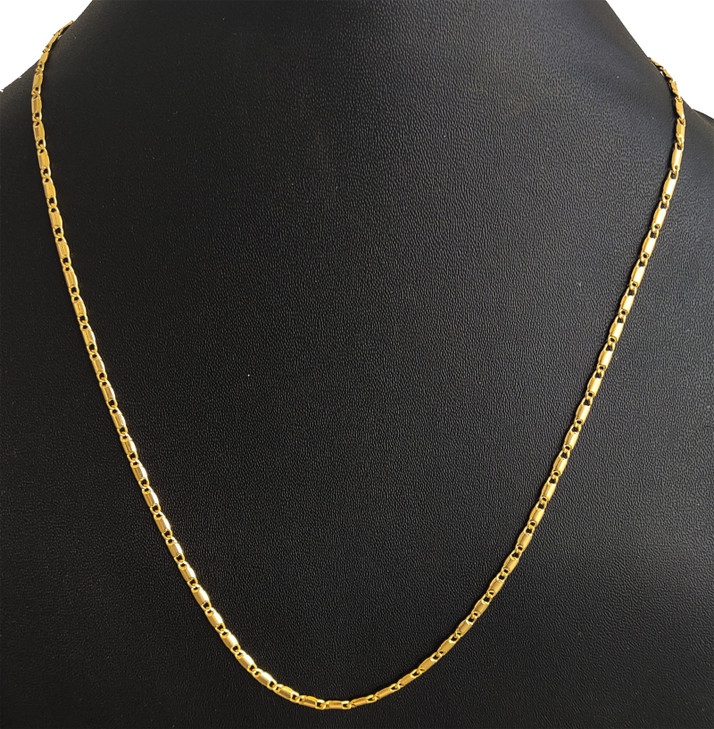 Gold-plated Plated Brass, Alloy Chain 