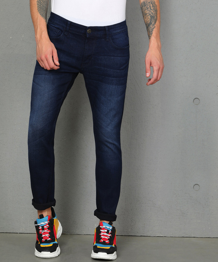 Flipkart Slim Men Dark Blue Jeans 