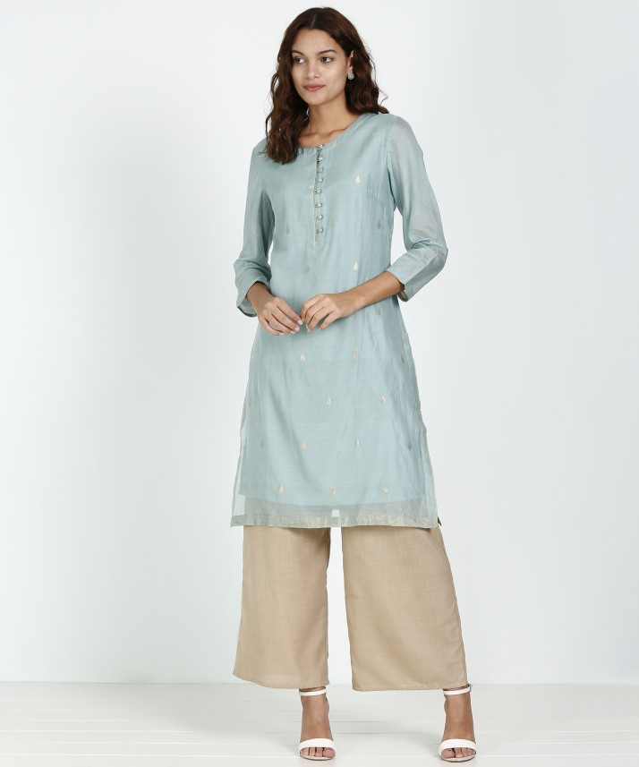 fabindia blue kurta