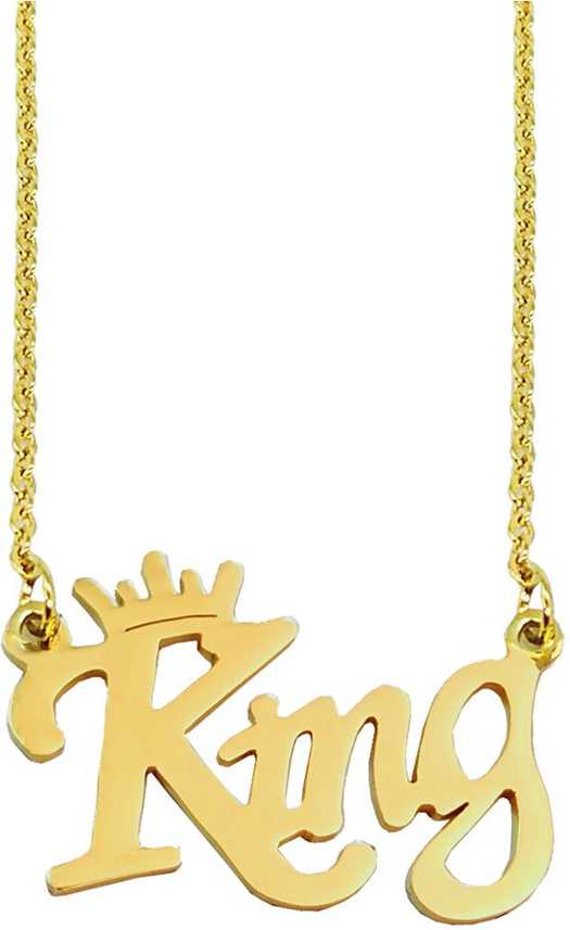 Men Style King Letter Locket With Chain Stainless Steel Pendant Price In India Buy Men Style King Letter Locket With Chain Stainless Steel Pendant Online At Best Prices In India