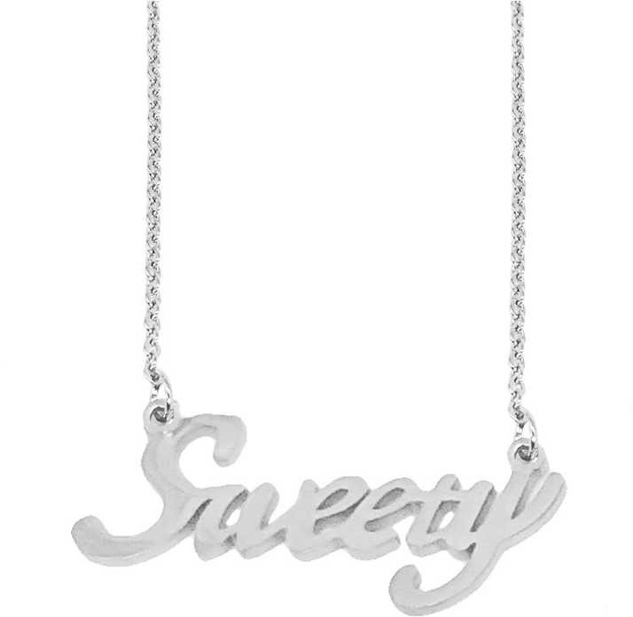 Men Style Sweety Letter Locket With Chain Stainless Steel Pendant Price In India Buy Men Style Sweety Letter Locket With Chain Stainless Steel Pendant Online At Best Prices In India