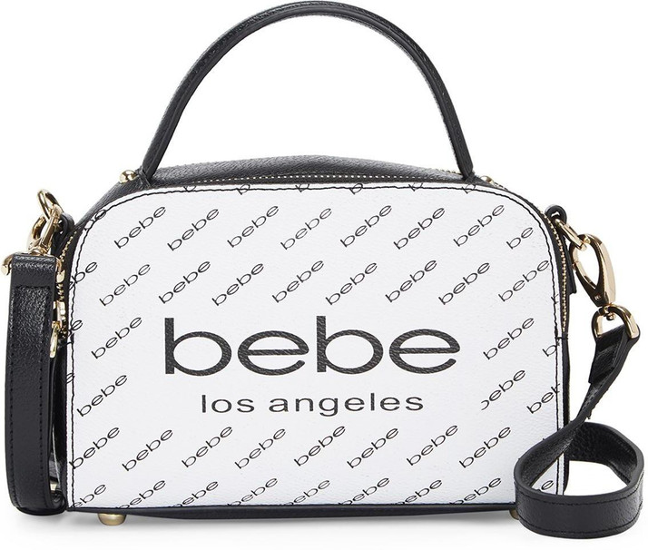 bebe black duffle bag