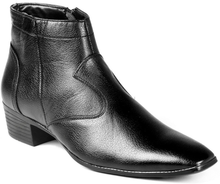 high heel formal boots
