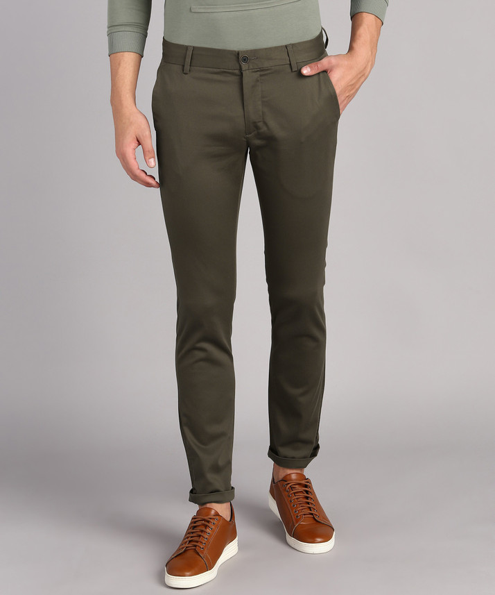 INDIGO NATION Slim Fit Men Green 