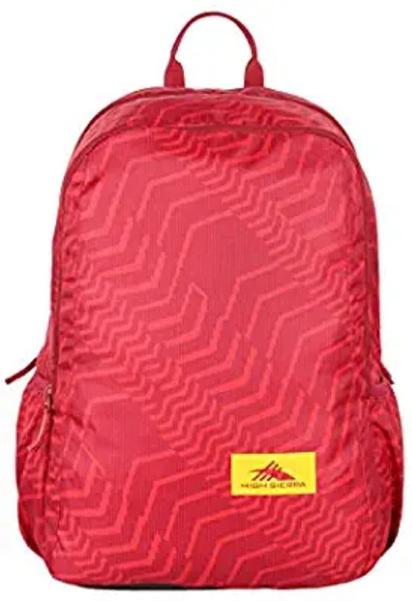 high sierra red backpack