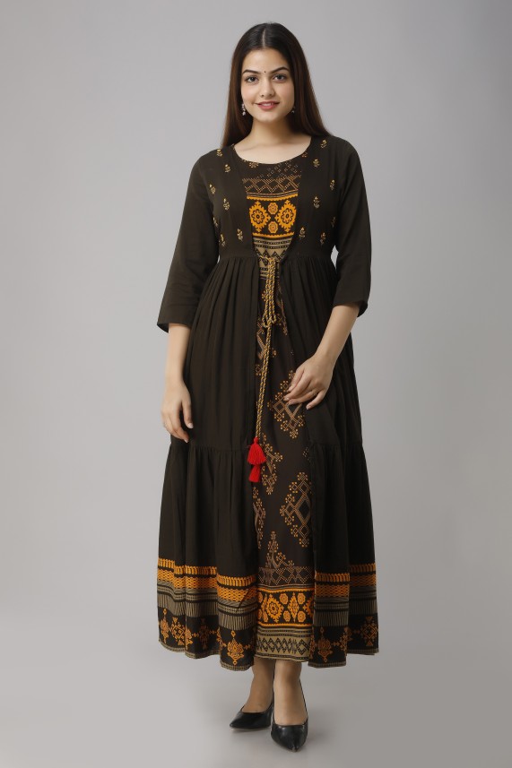 anarkali dress in flipkart