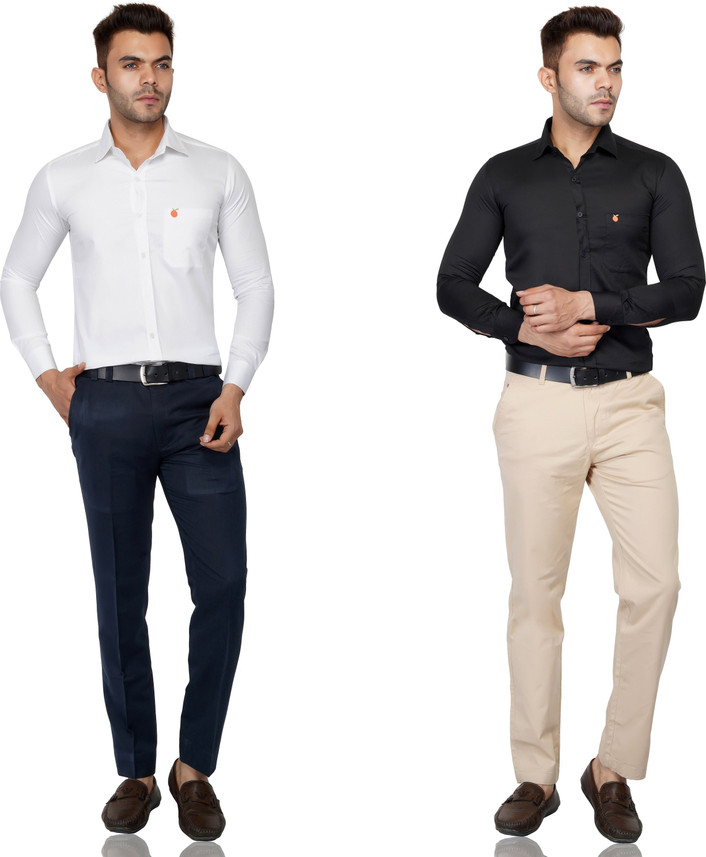 Black Shirt - Buy Orange Feel Fresh Men 
