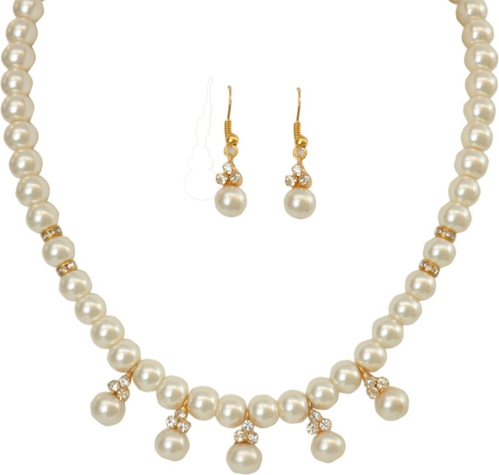 designs of jewellery in pearl