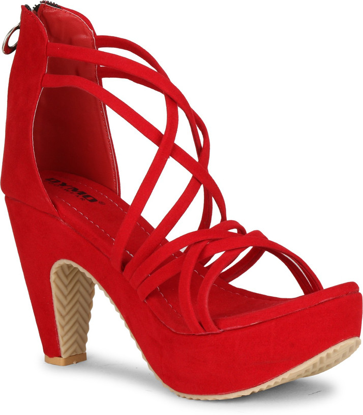 heels sandals at low price flipkart
