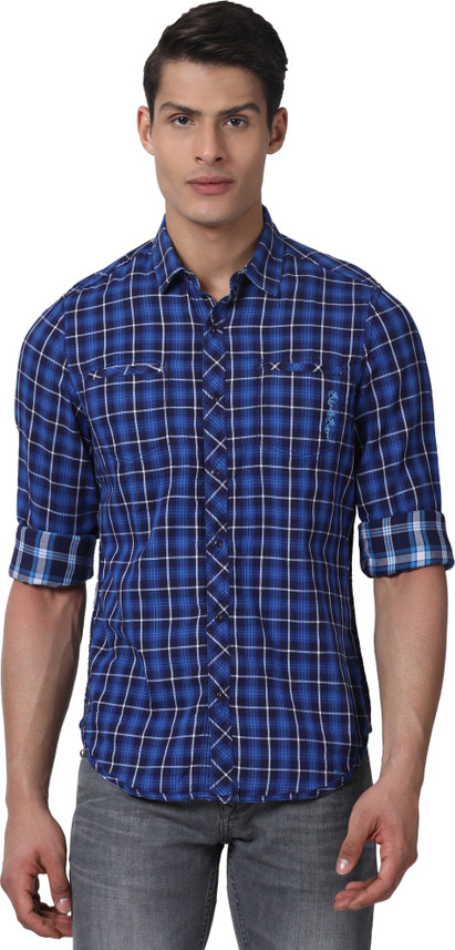 Rigs \u0026 Rags Men Checkered Casual 