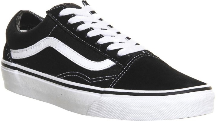 vans shoes for men black and white