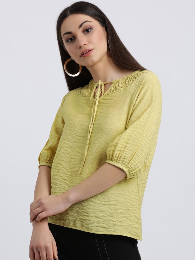 zink london yellow top