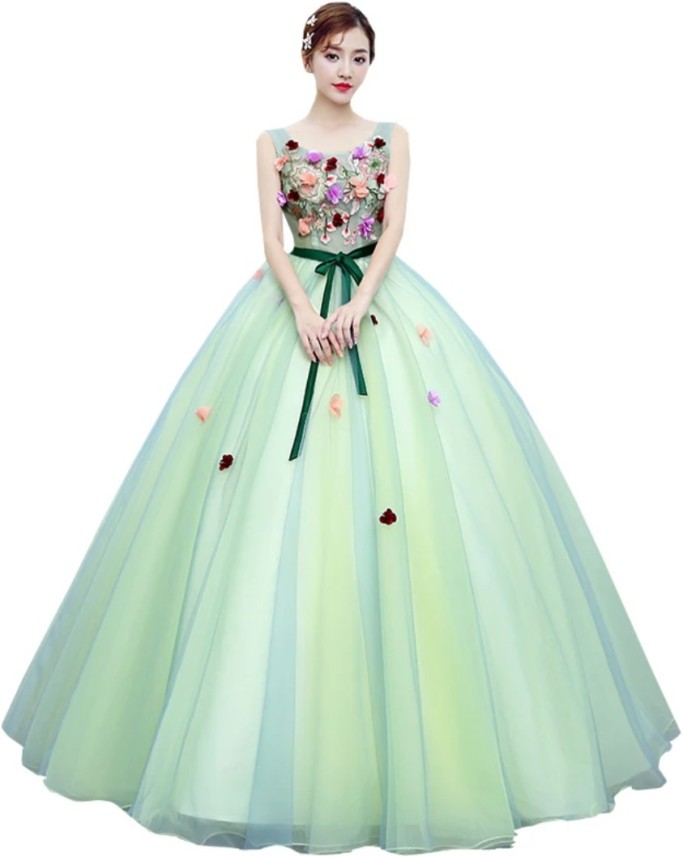 ball gown on flipkart