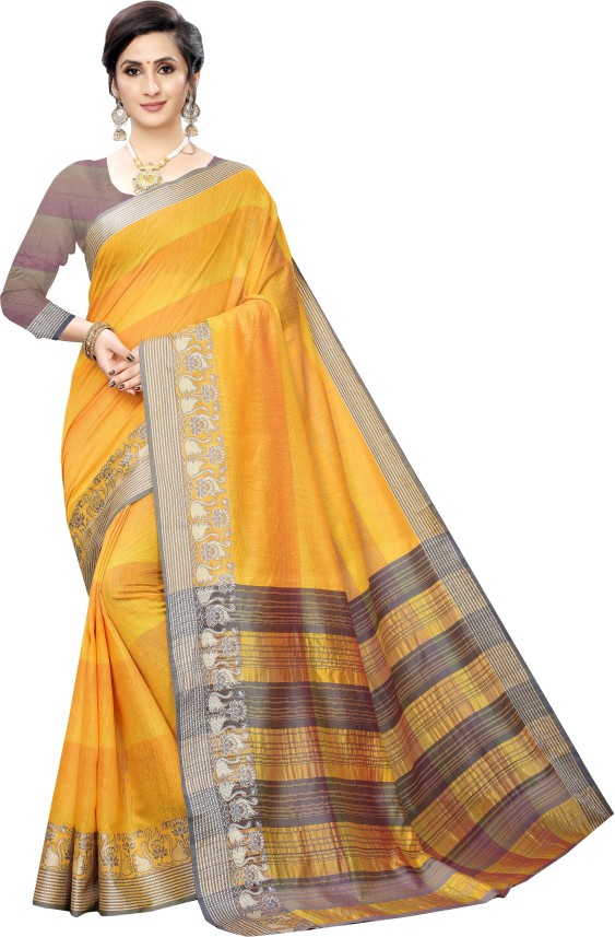 linen paithani saree