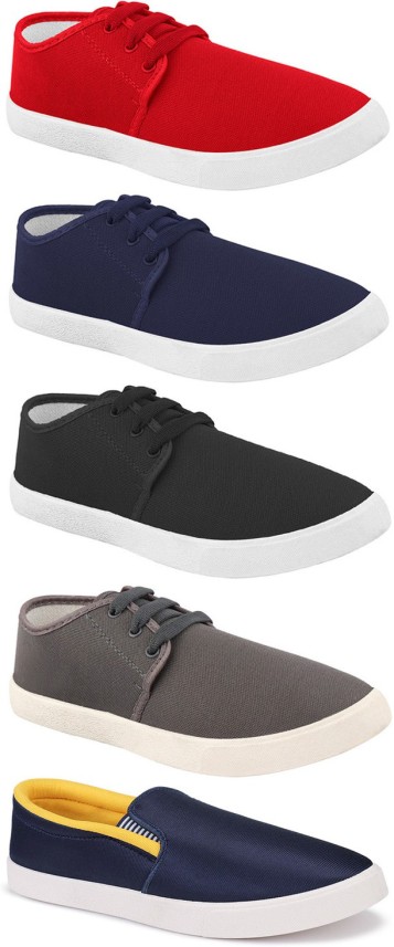 Aura Combo Pack of 5 Casual Shoes 