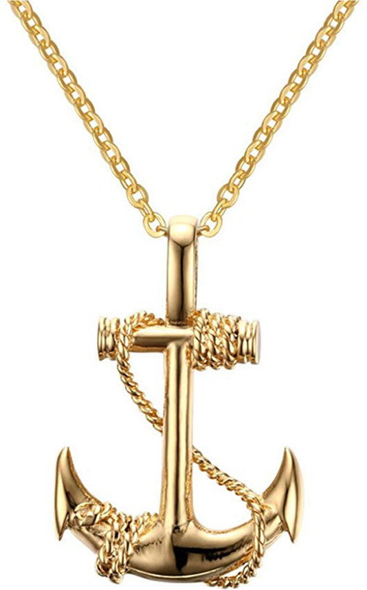 mahi Exclusive Anchor Unisex Pendant 