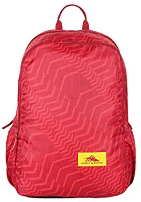 high sierra red backpack