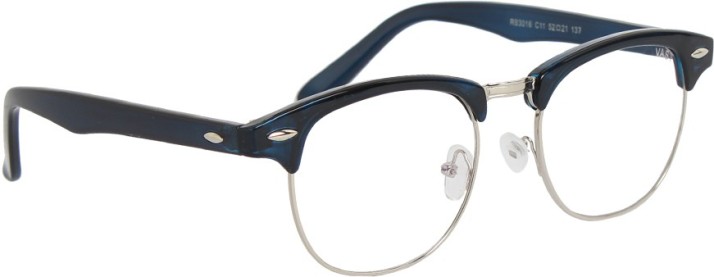 wayfarer half rim eyeglasses
