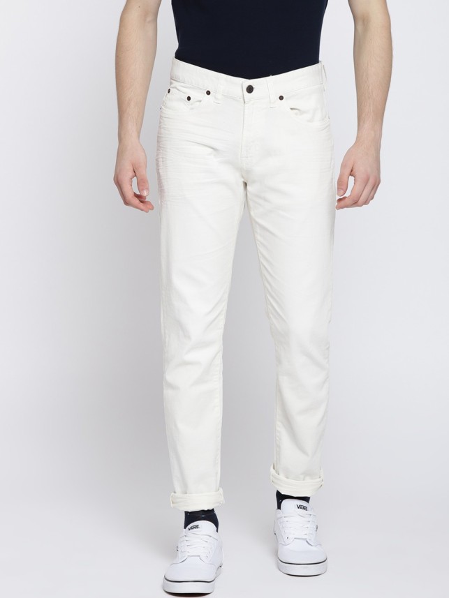 white jeans flipkart