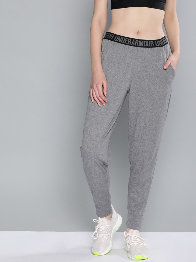 under armour grey track pants
