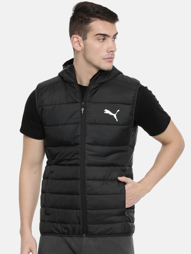 puma sleeveless jacket mens