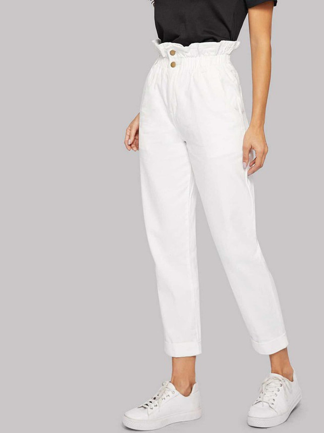 white jeans flipkart