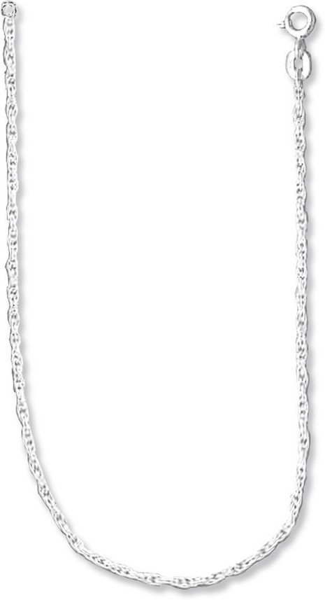 TARAASH 925 Sterling Silver Rope Chain 
