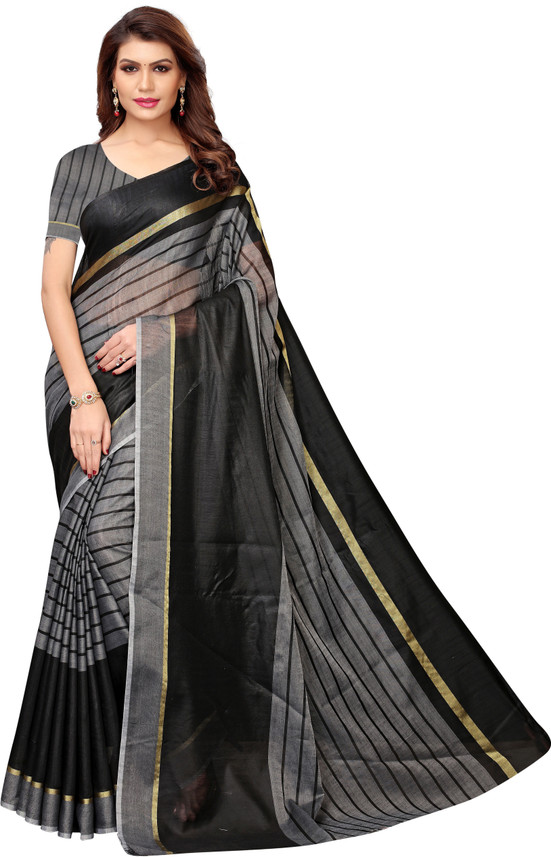 Daily Wear Polyester, Cotton Silk 