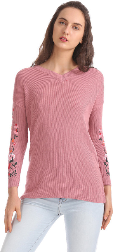 aeropostale pink sweater