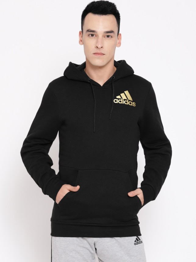 adidas full sleeve solid men's sweatshirt