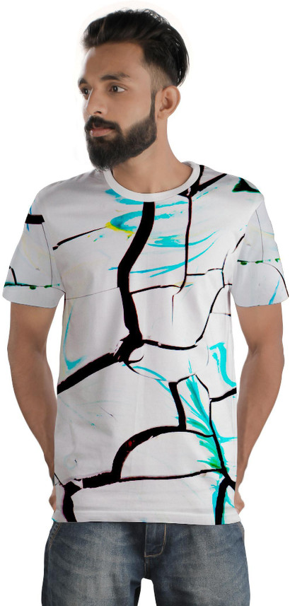 Buy Mezmoda Printed Men Round Neck 
