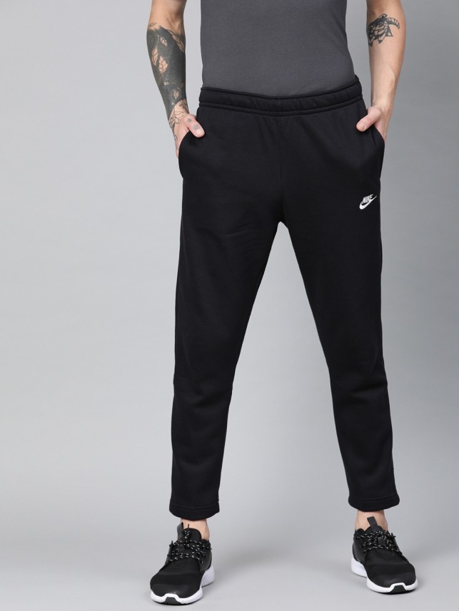 Nike Solid Men Black Track Pants - Buy 