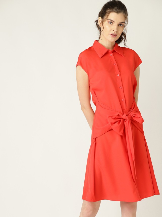 red dress flipkart