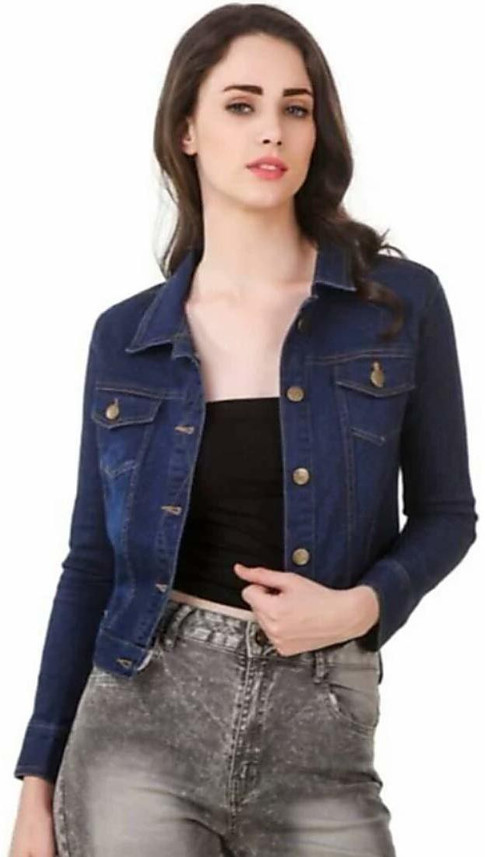 Flipkart ladies jeans jacket Clearance