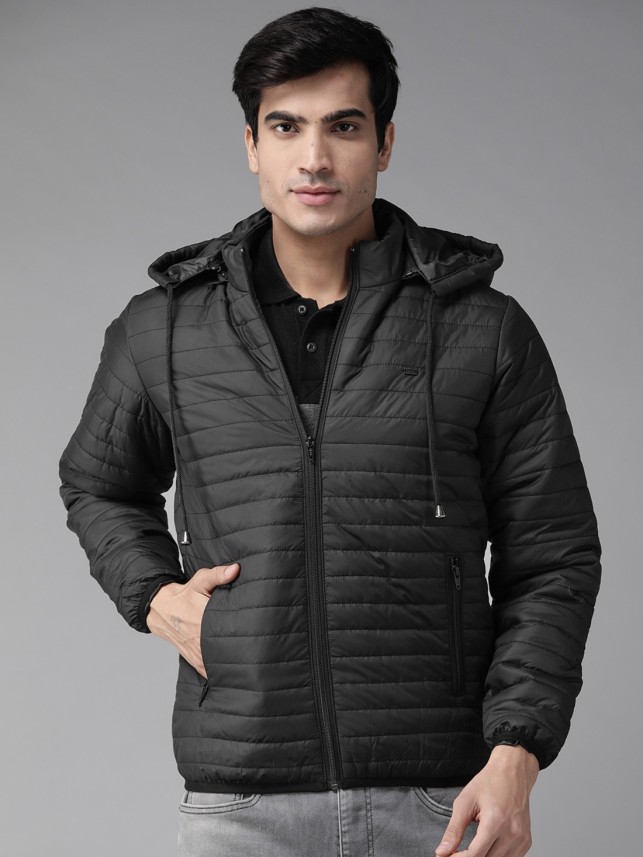 roadster full sleeve solid men's jacket