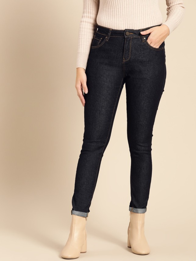 Dressberry Skinny Women Dark Blue Jeans 