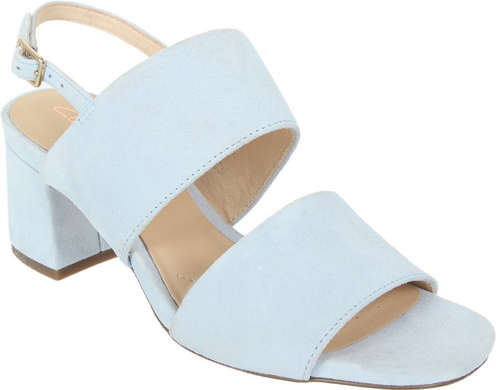 clarks white heels