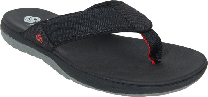 clarks black slippers