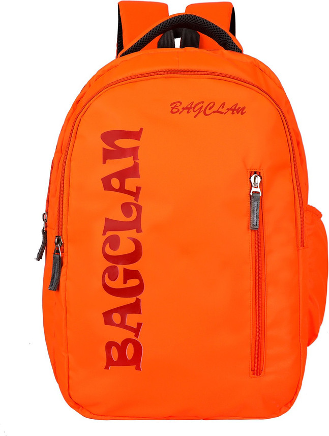 orange colour school bag