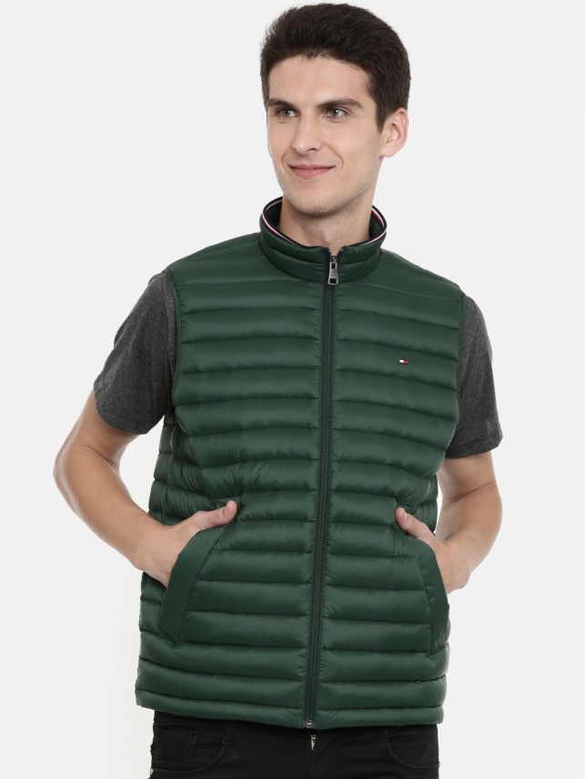 tommy hilfiger green jacket mens