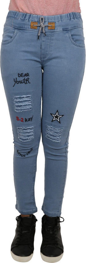 joggers jeans for womens flipkart