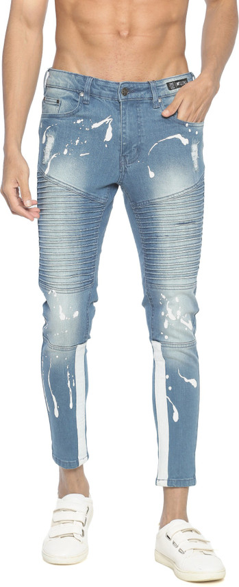 Buy KULTPRIT Skinny Men Blue Jeans 