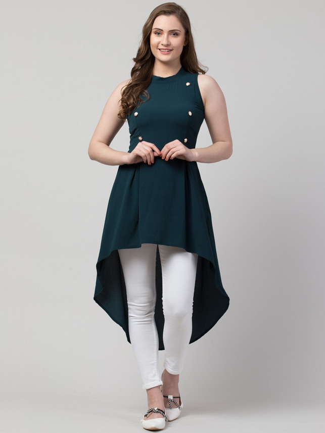 high low dress with leggings
