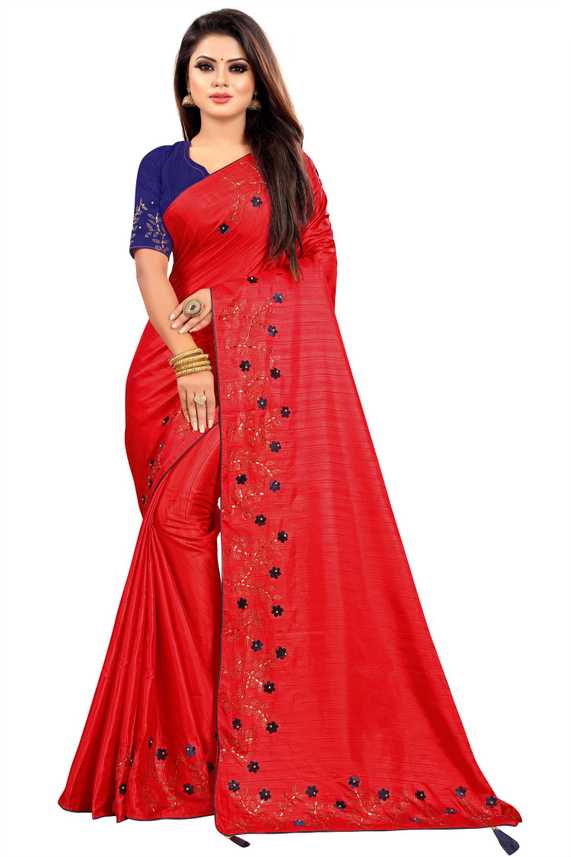Buy Flowral Self Design Daily Wear Cotton Silk Red Sarees Online Best Price In India Flipkart Com Our rarest collections of silk sarees, pattu sarees for wedding are offered at best prices for all traditional festive occasions. flowral self design daily wear cotton silk saree