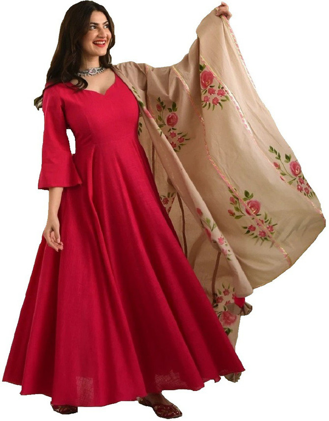 flipkart cotton gown