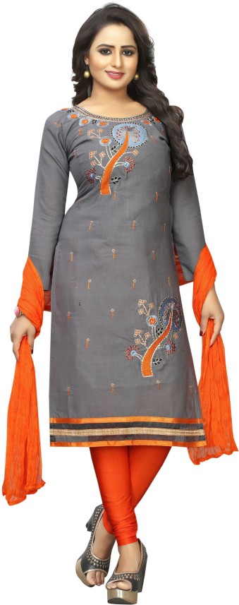 cotton churidar material in flipkart